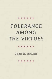 Tolerance among the Virtues