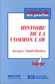 Histoire de la common law