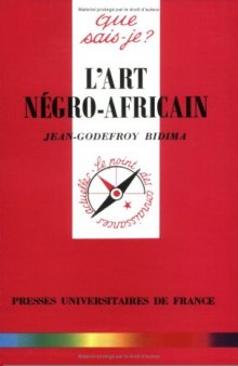 L’Art Négro-Africain