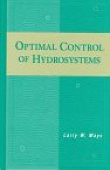 Optimal control of hydrosystems