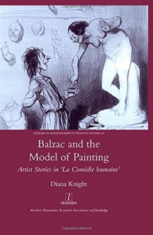 Balzac and the Model of Painting: Artist Stories in La Comédie Humaine