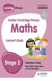 Hodder Cambridge Primary Maths Learner’s Book 2