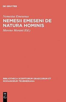 Nemesii Emeseni de Natura Hominis