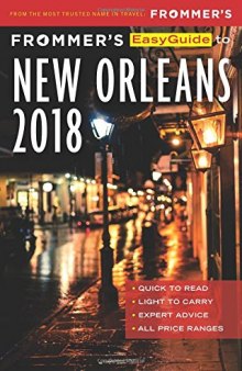 Frommer’s EasyGuide to New Orleans 2018