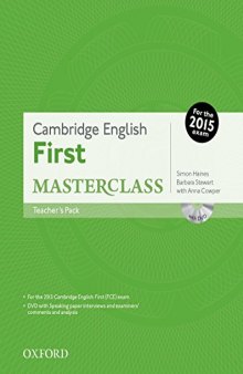 Cambridge English: First Masterclass Teacher’s Pack