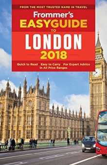Frommer’s EasyGuide to London 2018
