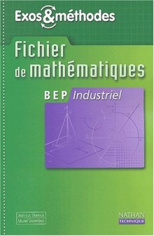 Fichier de Mathématiquest : BEP industriel