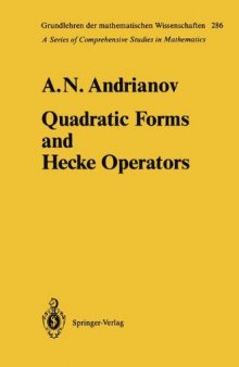 Quadratic Forms and Hecke Operators