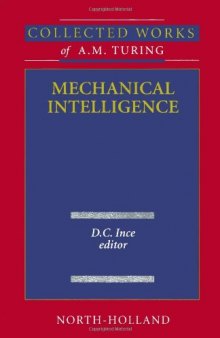 Mechanical Intelligence, Volume 1