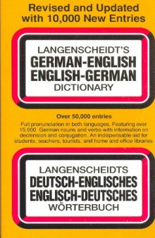 Langenscheidt’s German-English English-German Dictionary