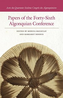 Papers of the Forty-Sixth Algonquian Conference