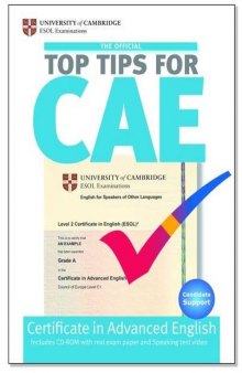 The Official Top Tips for Cae Paperback