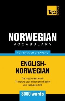 Norwegian vocabulary for English speakers - 3000 words