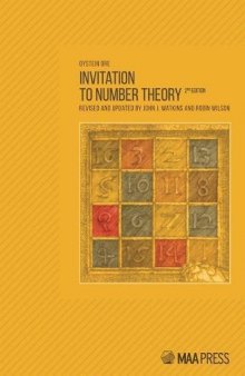 Invitation to Number Theory: Second Edition
