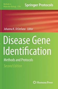 Disease Gene Identification: Methods and Protocols
