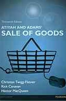 Atiyah and Adams’ sale of goods