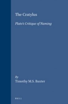 The Cratylus: Plato’s critique of naming