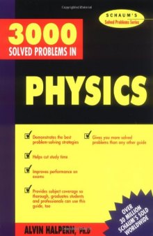 Schaum’s 3000 Solved Problems In Physics