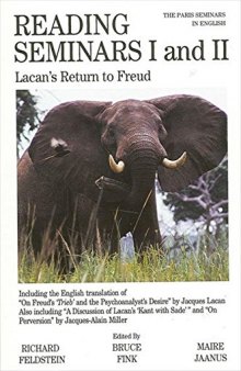 Reading Seminars I and II: Lacan’s Return to Freud