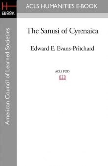 The Sanusi of Cyrenaica