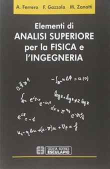 Elementi di Analisi Superiore per la Fisica e Ingegneria