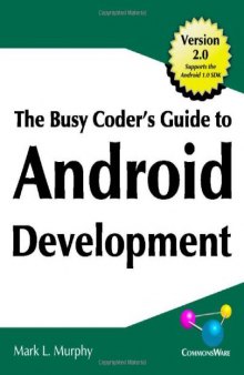 The Busy Coder’s Guide to Android Development 8.12
