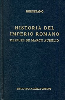 Historia del imperio romano después de Marco Aurelio (180-238)