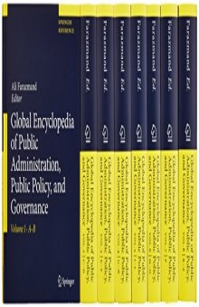 Global Encyclopedia of Public Administration, Public Policy, and Governance