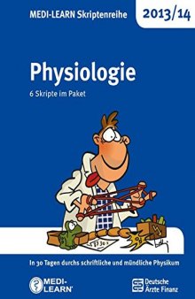 Physiologie 1: Allgemeine Physiologie, Wasserhaushalt, Niere