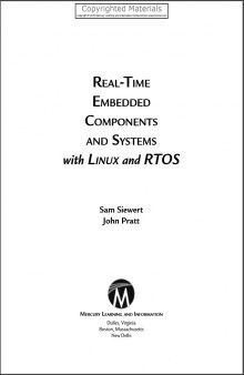 Real-Time Embedded Components and Systems with Linux and RTOS