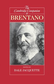The Cambridge Companion to Brentano