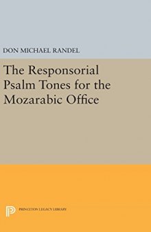Responsorial psalm tones for the mozarabic office.