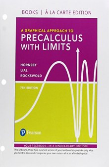 A Graphical Approach to Precalculus with Limits