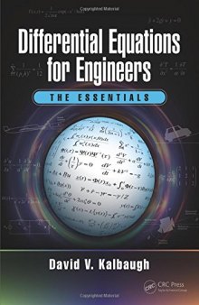 Differential Equations for Engineers: The Essentials