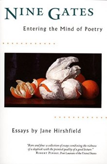 Nine Gates: Entering the Mind of Poetry, Essays