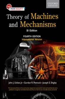 Theory Of Machine And Mechanisms Si Edition solution manual