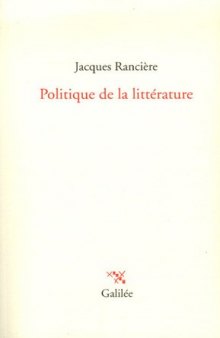 Politique de la littérature