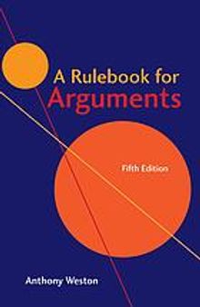 A Rulebook for Arguments.