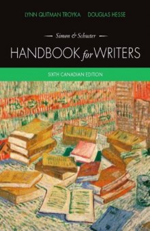 Simon & Schuster Handbook for Writers 6th Canadian Edition