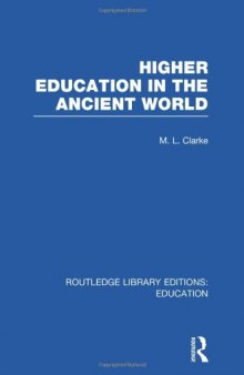Higher Education in the Ancient World