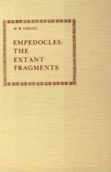 Empedocles: The Extant Fragments