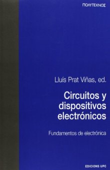 Circuitos y dispositivos electrónicos. Fundamentos de electrónica