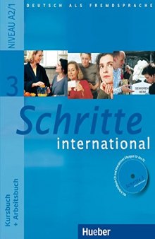 Schritte international 3: Kursbuch + Arbeitsbuch (Audio)