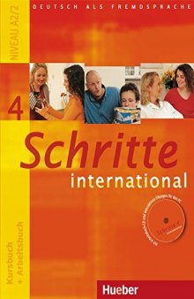 Schritte international 4: Kursbuch + Arbeitsbuch