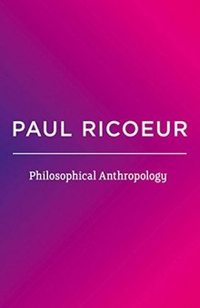 3: Philosophical Anthropology