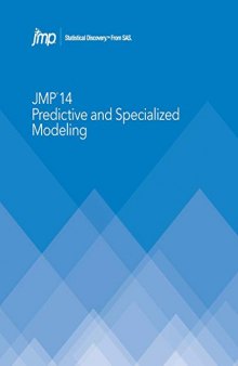 JMP 14 Predictive and Specialized Modeling