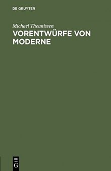 Vorentwürfe von Moderne: Antike Melancholie und die Acedia des Mittelalters