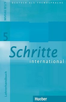 Schritte international 5: Deutsch als Fremdsprache / Lehrerhandbuch