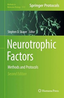 Neurotrophic Factors: Methods and Protocols