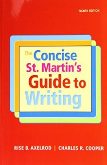 The Concise St. Martin’s Guide to Writing